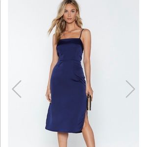 NWT Nasty Gal classic midi dress